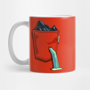 Mountain Meltdown in My Pocket Mug